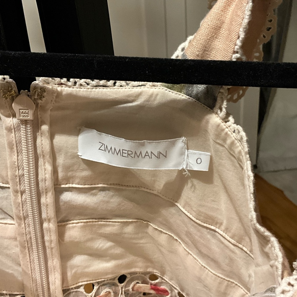 Zimmermann Cream Lace Dress - Picture 3 of 7